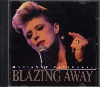 MARIANNE FAITHFULL Blazing Away – Live CD Album 1990 Broken English Rock Hits ! - Bild 1 von 4