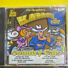 The Singing Machine Karaoke CD G Country Gals Country English CDG MPN G9173