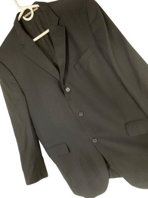 Burberry Mens 44R Blazer 3-Button Single-Breasted Wool Pinstripe USA RP10556