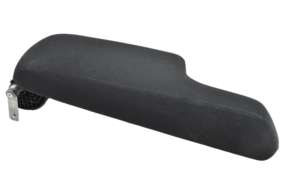 Cubierta de tapa de reposabrazos de tela negra para consola central Honda Fit 2015-2020 defectuosa OEM Foto 3 de 4