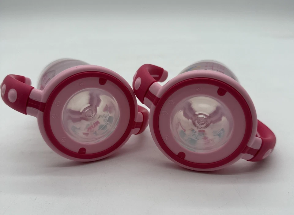 NUK Learner Cup 5oz 2-Pack Flowers – BPA Free Spill Proof Sippy Cup - Image 3 of 4