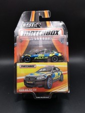 Matchbox BMW M5 Police Black rubber tyres Best of Matchbox Sealed check card