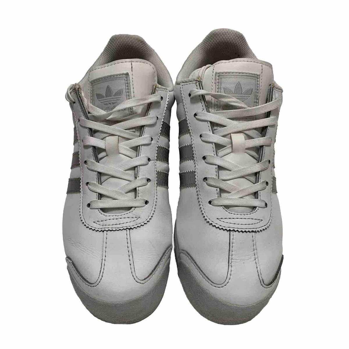 adidas gazelle silver green womens Adidas Samoa C Little Kid's Shoes White/White/Clear Grey  Sports Plaza NY