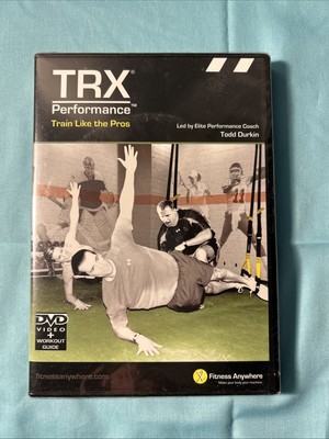 TRX Performance Train Like the Pros DVD & Workout Guide with Todd Durkin New