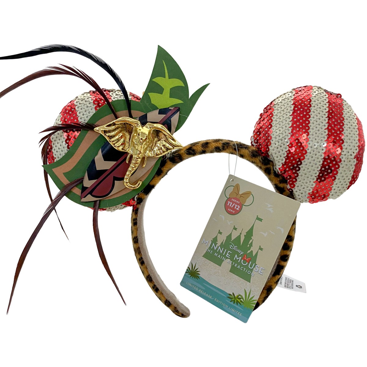 Disney. Headband Minnie Mouse The Main Attraction Jungle 