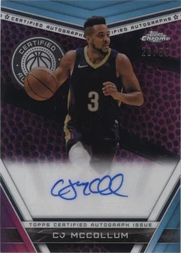 2023-24 Topps Chrome - C.J. McCollum #CA-CJM