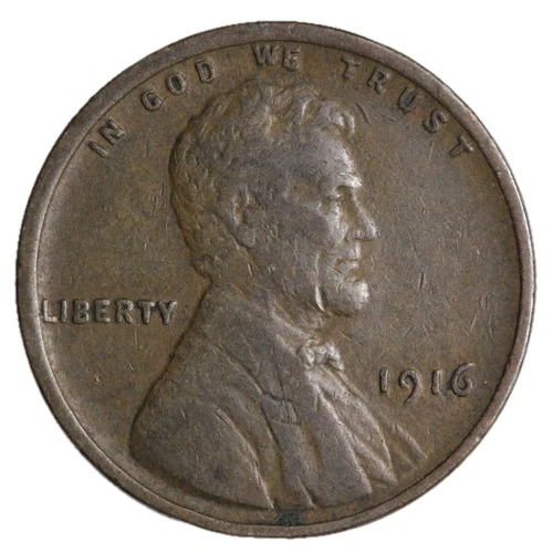 1916 Lincoln Wheat Cent Penny F/VF Complete Your Album!!