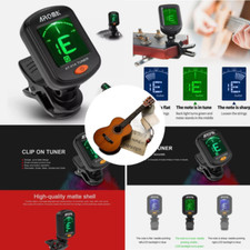 LCD Clip on Chromatic Electric Acoustic Guitar Bass Ukulele Banjo Violin Tuner