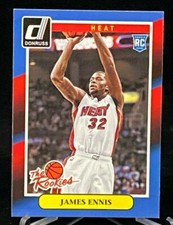 2014-15 Panini Donruss The Rookies #27 James Ennis Miami Heat
