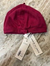 NWT Janie and Jack baby girl beret hat 0-3 months