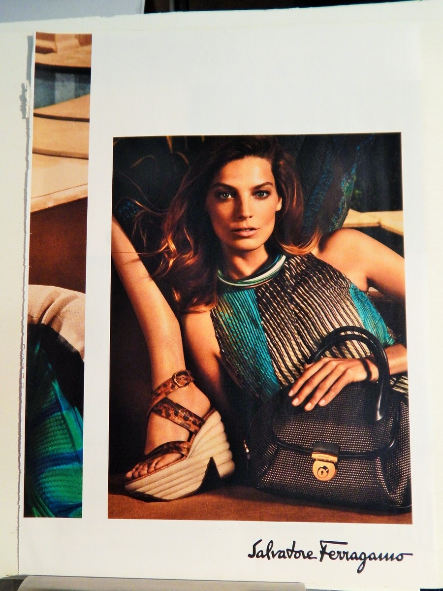 SALVATORE FERRAGAMO FINE FASHIONS ORIG VTG 2015 ADVERTISEMENT | eBay