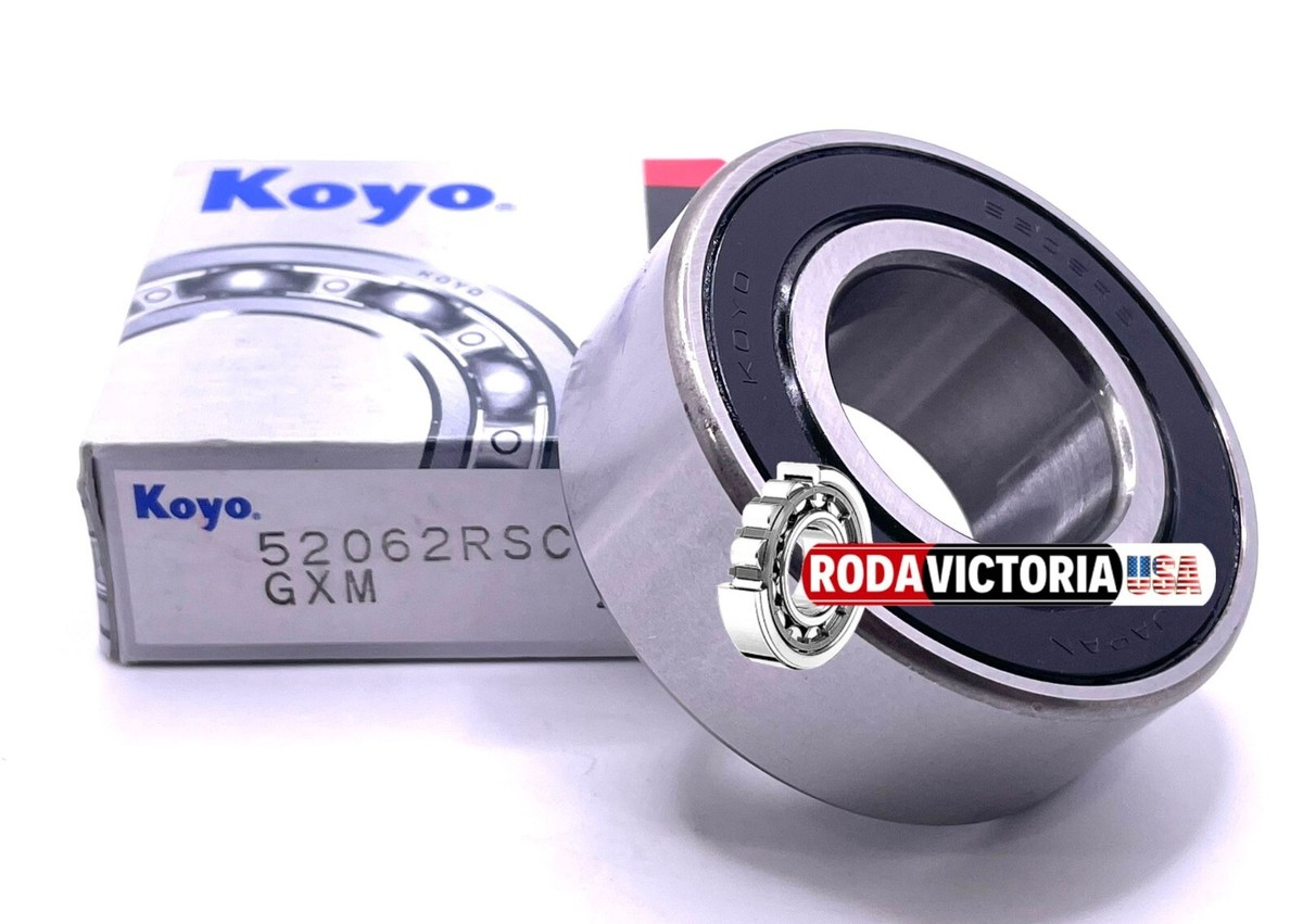 凛 KOYO JAPAN 5206 2RS CD3 ANGULAR CONTACT BALL BEARING 30x62x23.8mm