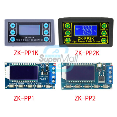 PWM Pulse Frequency Duty Cycle Adjustable Square Wave Generator ZK-PP1K/ZK-PP1K