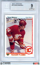 Sergei Makarov RC BGS 9: 1990-91 Upper Deck Rookie Card Gisto #123. rookie card picture