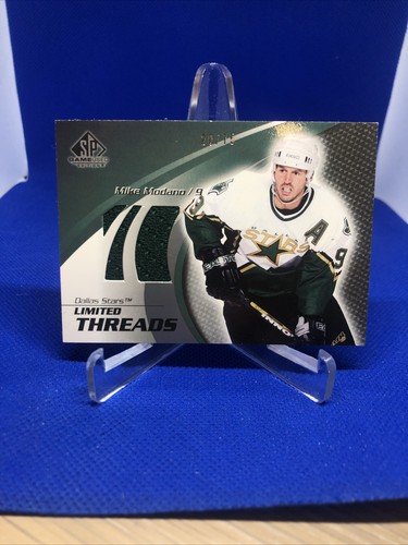 2004-05 Upper Deck SP Game Used Mike Modano Limited Threads /75 - Picture 3 of 10