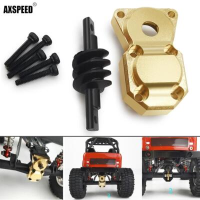 AXSPEED 1/2Satz Für 1:24 RC Auto AXIAL SCX24 6X6 Hinterachse Modification Kit