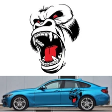 Decals Sticker Vinyl Decor Horror Gorilla Graphics For Car Door Hood Body Side