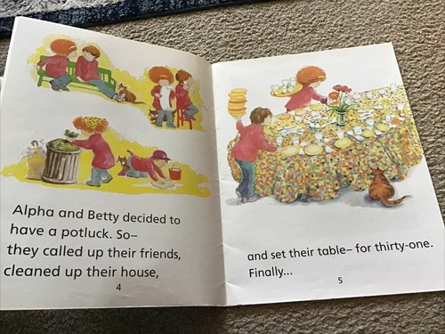 Teacher BIG Book POTLUCK Anne Shelby Alphabet Rhyme from Aa to Zz - Picture 4 of 7