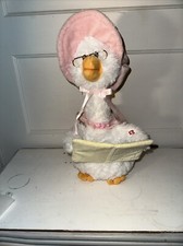 Cuddle Barn Talking Mother Goose Pink Hat Recites Nursery Rhymes works