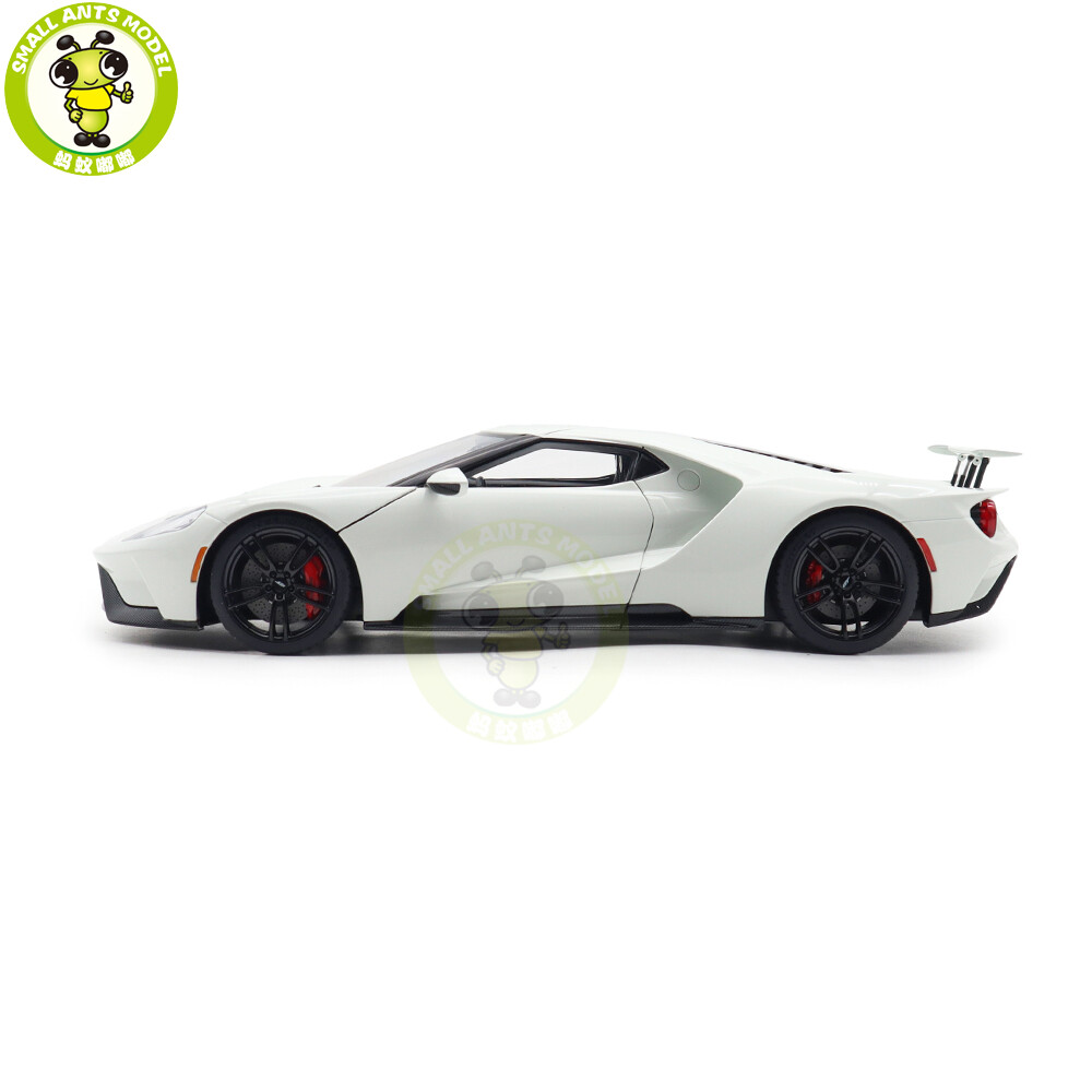 1/18 Autoart 72941 FORD GT 2017 Frozen White Model Car Gifts For