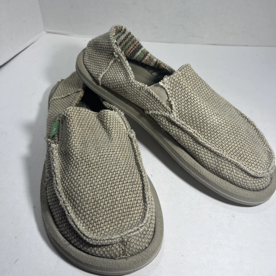 Zapatos mocasines Sanuk vagabundos tostados talla 3 Foto 3 de 4