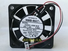 NMB-MAT 6015 2406KL-05W-B29 24V 0.08A 3-wire converter cooling fan