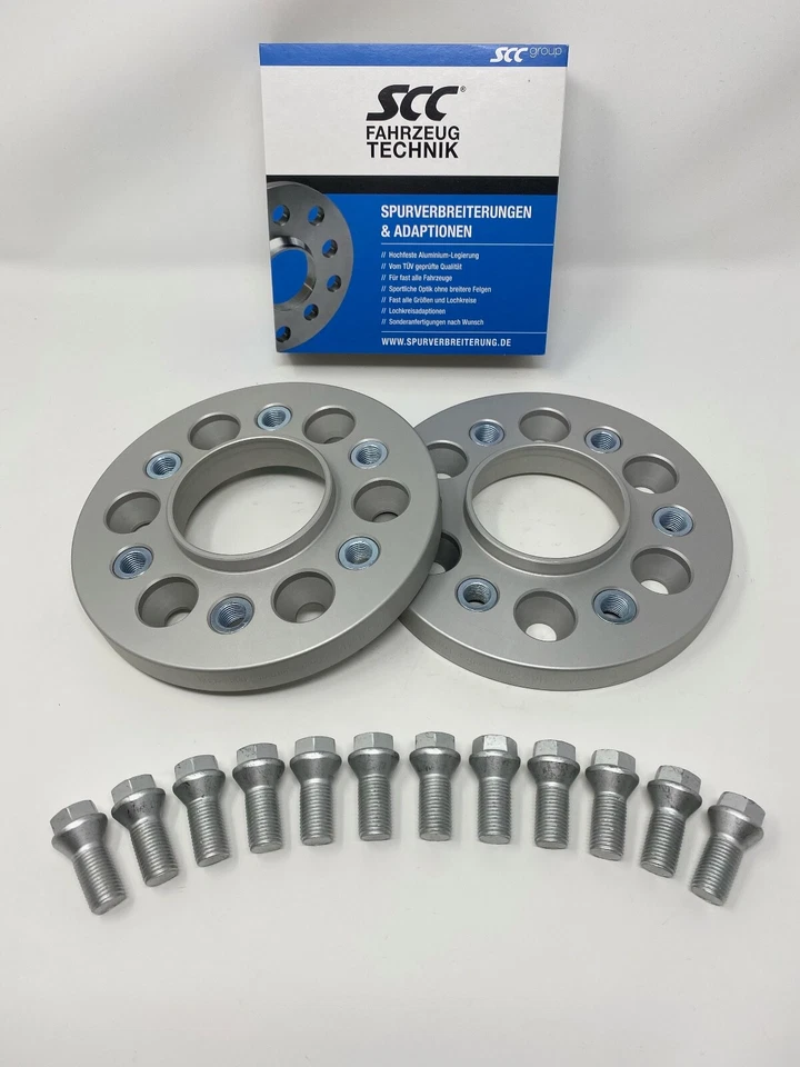 40mm 2x20mm Spurverbreiterung SCC für Mercedes Sprinter II 906 6x130 84,1 - Bild 1 von 4