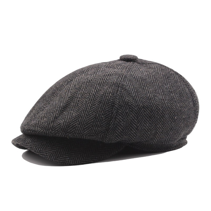 NWOT Newsboy Flat Gatsby Cap Hat Size M 57CM peaky blinder winter