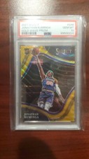 2021-22 Jonathan Kuminga Select Gold Wave Courtside Rookie Card SSP PSA GEM 10 