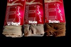 2  D Lg Lt Beige Peavey Pantyhose Hooters Uniform Sheer Hosiery Sexy  — photo 3