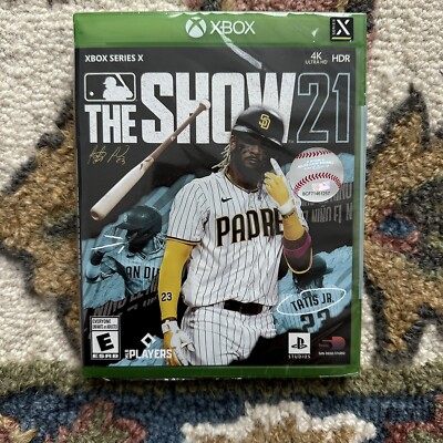 New MLB The Show 21 for Xbox Series X Factory Sealed In Plastic Wrap Brand New