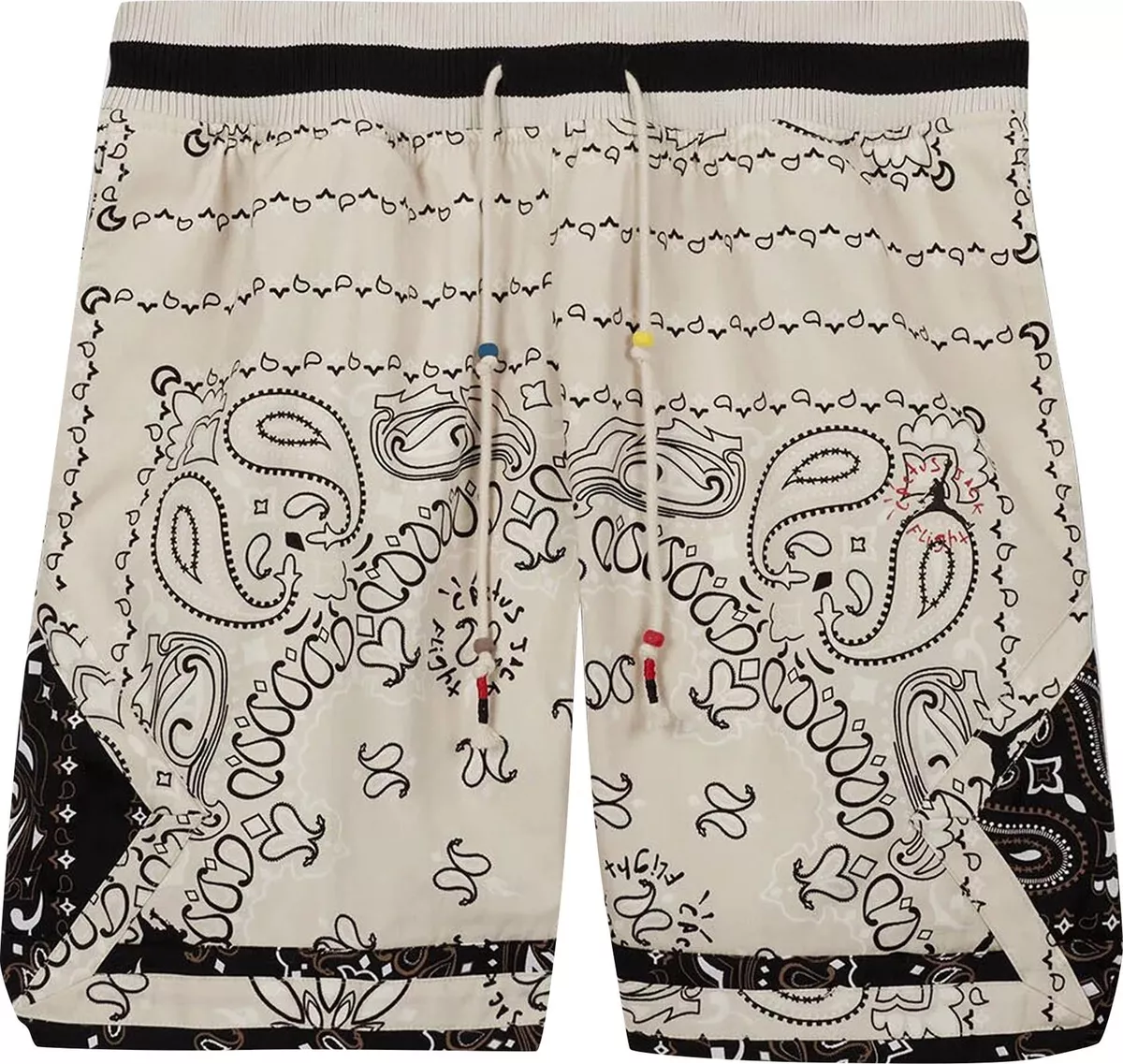 Travis Scott x Air Jordan Paisley Shorts Orewood Men's Size XL - IN HAND
