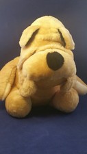 1989 Liberty Toy Co. Wrinkles Bulldog Golden Tan Vintage Plush 15"