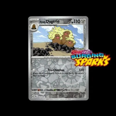 Alolan Dugtrio Pokmon TCG Cards for sale | eBay Alolan Dugtrio Pokmon TCG Cards for sale | eBay