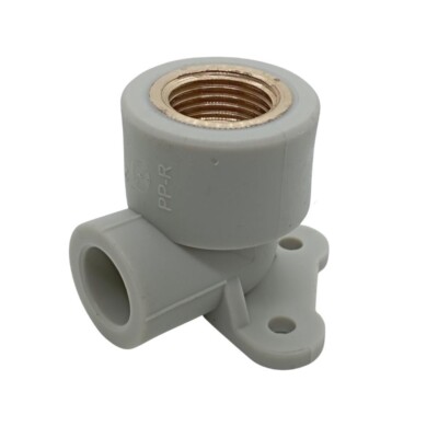 PPR Fittings Wandscheibe IG-IG. Rohr Schweißtechnik PP-R.