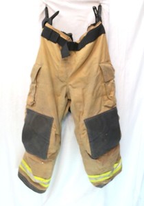 GLOBEGXTREME  Firefighter BUNKER TROUSER PANTS DCFD 46x30 (retired)  SKU 5-1346