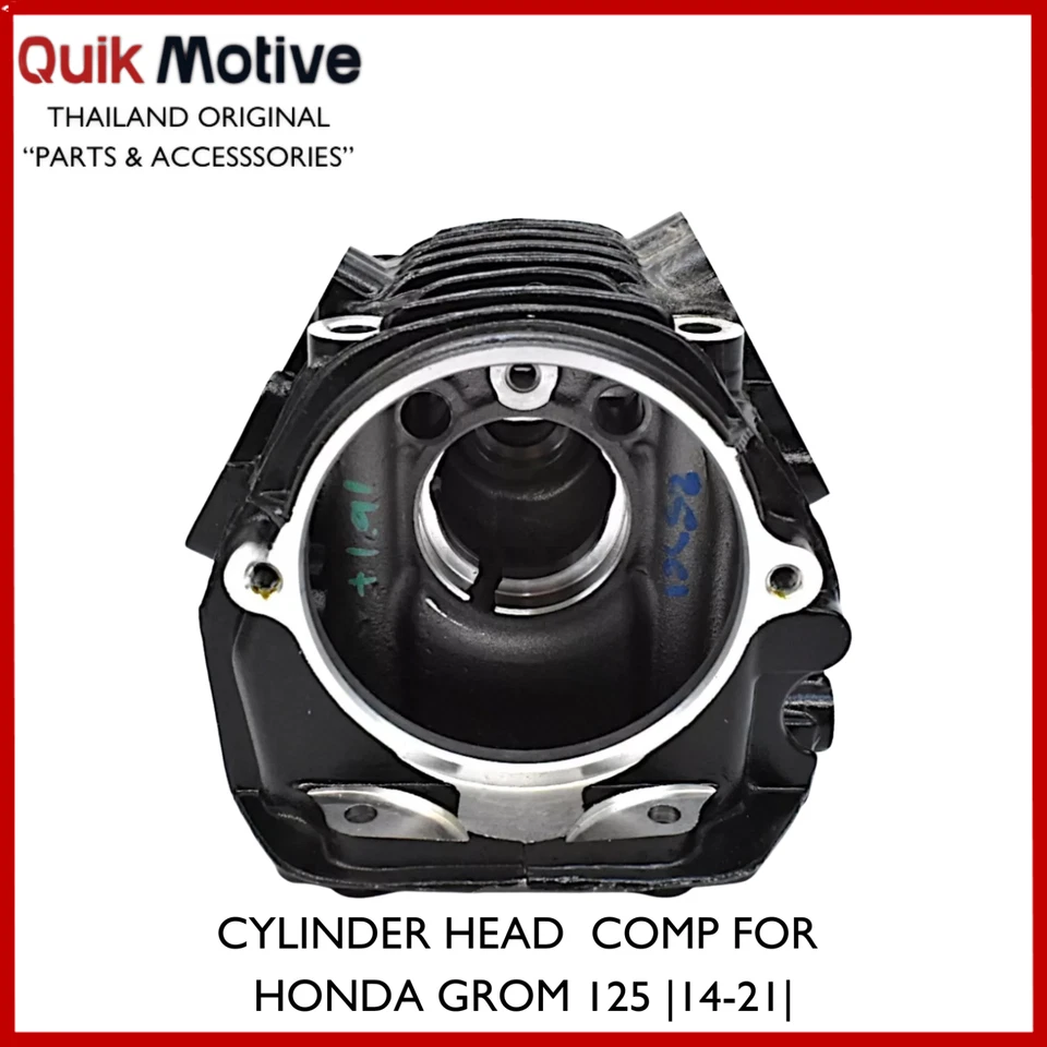 GENUINE OEM ENGINE CYLINDER HEAD COMP FOR GROM HONDA MSX 14-21 - Image 3 of 4