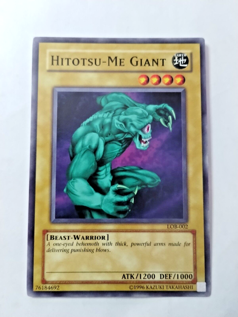 Yu-Gi-Oh! TCG Hitotsu-Me Giant Legend of Blue Eyes White Dragon LOB-002...  | eBay