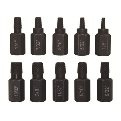 10PCS Precisely Machined Screw Extractor Set, Easy Out Extractor Set