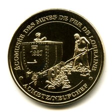 57 NEUFCHEF Mines de fer, Le wagonnet, 2013, Monnaie de Paris