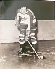 1930S JOE JERWA NHL HOCKEY PHOTO NEW YORK AMERICANS LEGEND AHL OHA WHA IHL WHL 