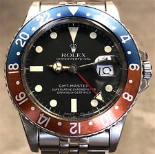 ROLEX GMT MASTER 1675 STEEL RED/BLUE 