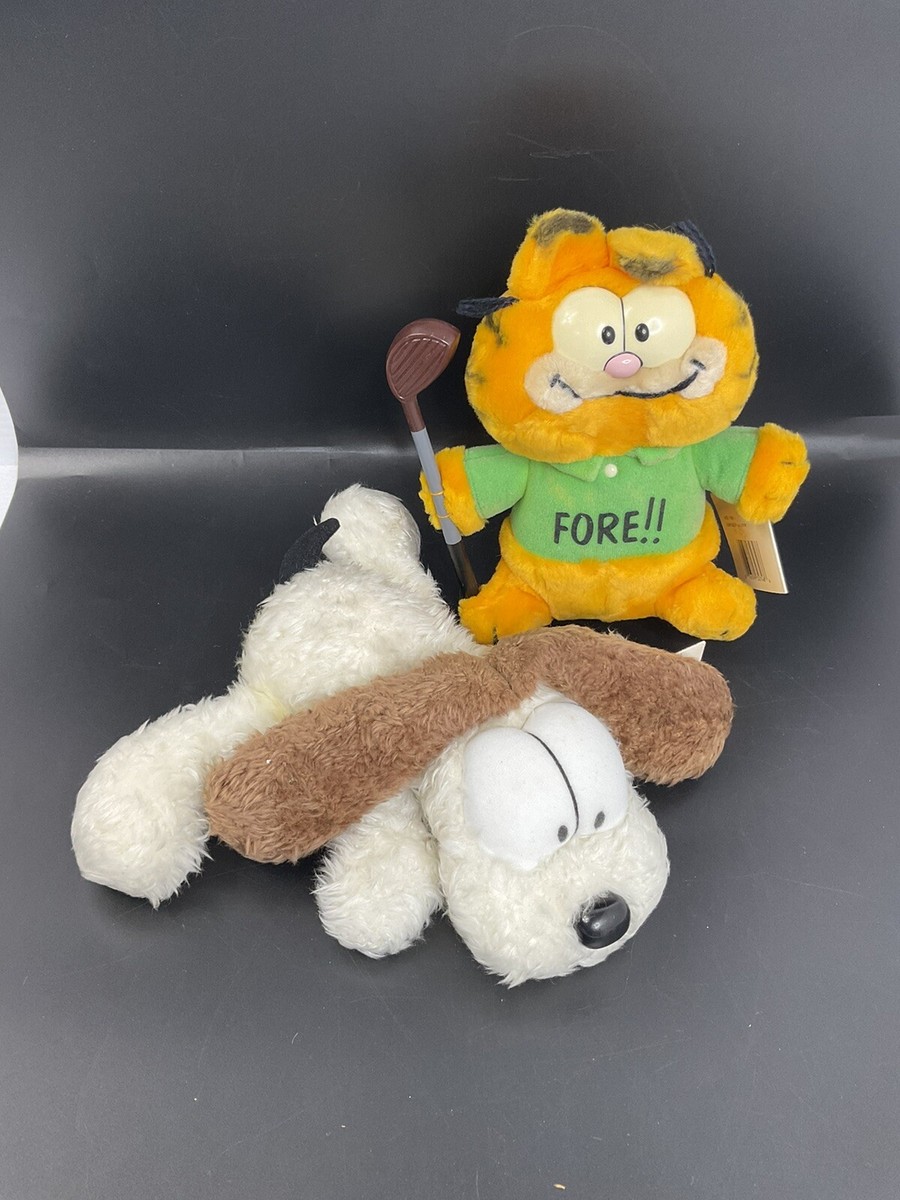 80年代DAKIN ガーフィールド プーキーぬいぐるみ 2体セット ヴィンテージ Vintage 1970's 1980's Lot of 2 Garfield & Odie Plush Stuffed Toys