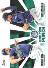 2023 Topps Series 1 Baseball Robbie Ray / Luis Castillo #12P-24 One-Two Punch