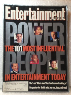 Entertainment Weekly #193 Oct. 22, 1993 VINTAGE- The 101 Most Influential People