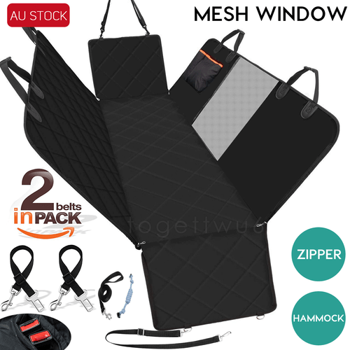 Premium Pet Car Seat Cover Hammock NonSlip Protector Mat Waterproof Cat Dog Back - Picture 14 of 24
