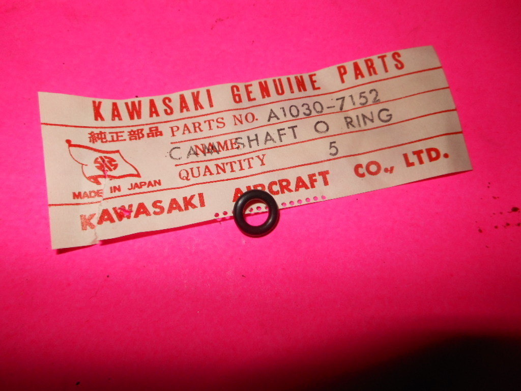 NOS OEM KAWASAKI CAMSHAFT O-RING A1030-7152 16089-002 | eBay