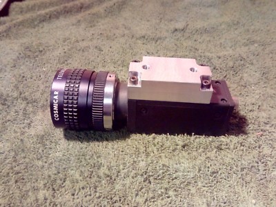 Progressive Sony XC-55 Camera & Cosmicar 12,5 mm 1:1.8 TV-Lens