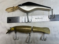 Nice Pair Of Musky Lures Swim Whiz And Lindy Little Joe Young 8