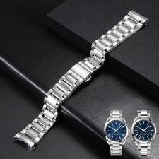 For Omega Seamaster 150 AT150 Solid Stainless Steel Watch Strap 20mm with Tools